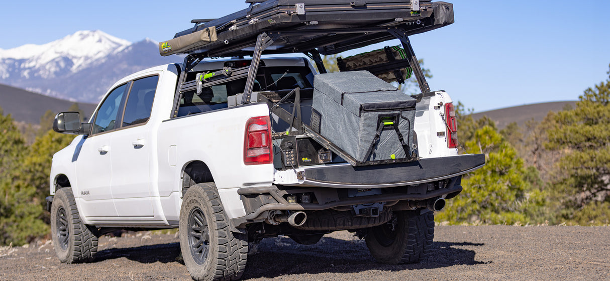 Ram 1500 Portable Fridge Setup