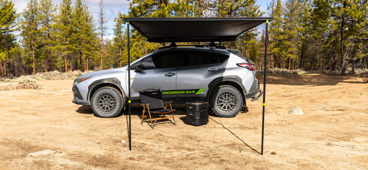 Awning Camp Setup