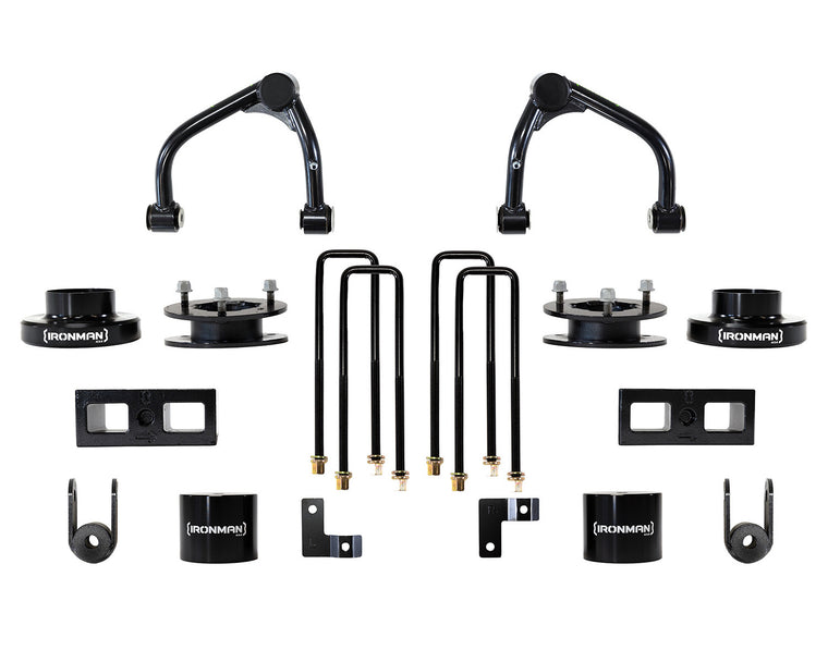 4" Lift & Level Kit | Chevrolet Silverado 1500 with Multi Leaf Springs (2019+)