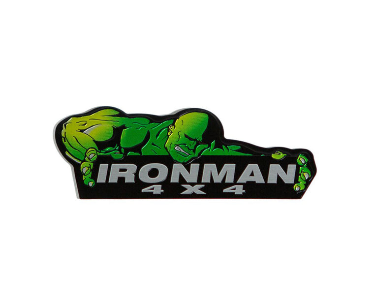 Replacement Bumper IRONMAN 4X4 Badge