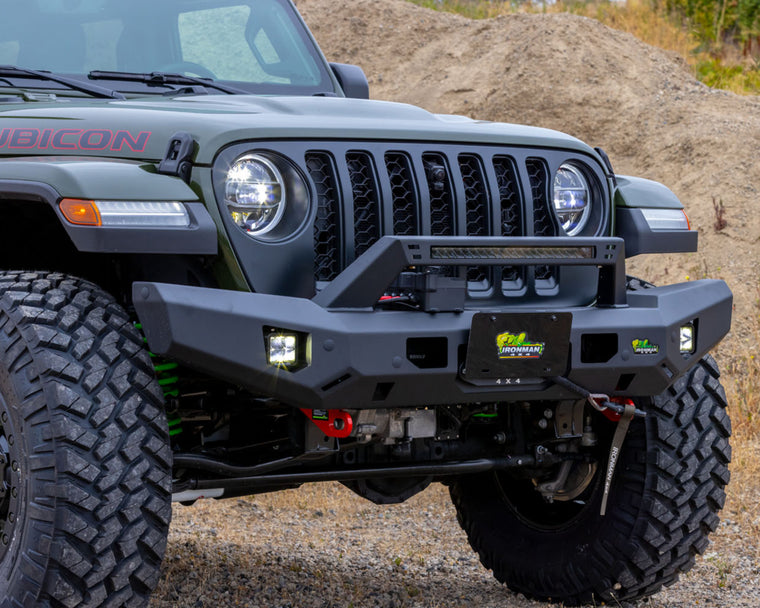 Raid Full Length Front Bumper Kit | Jeep Wrangler JK (2007-2017)