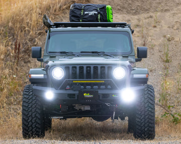 Raid Full Length Front Bumper Kit | Jeep Wrangler JK (2007-2017)