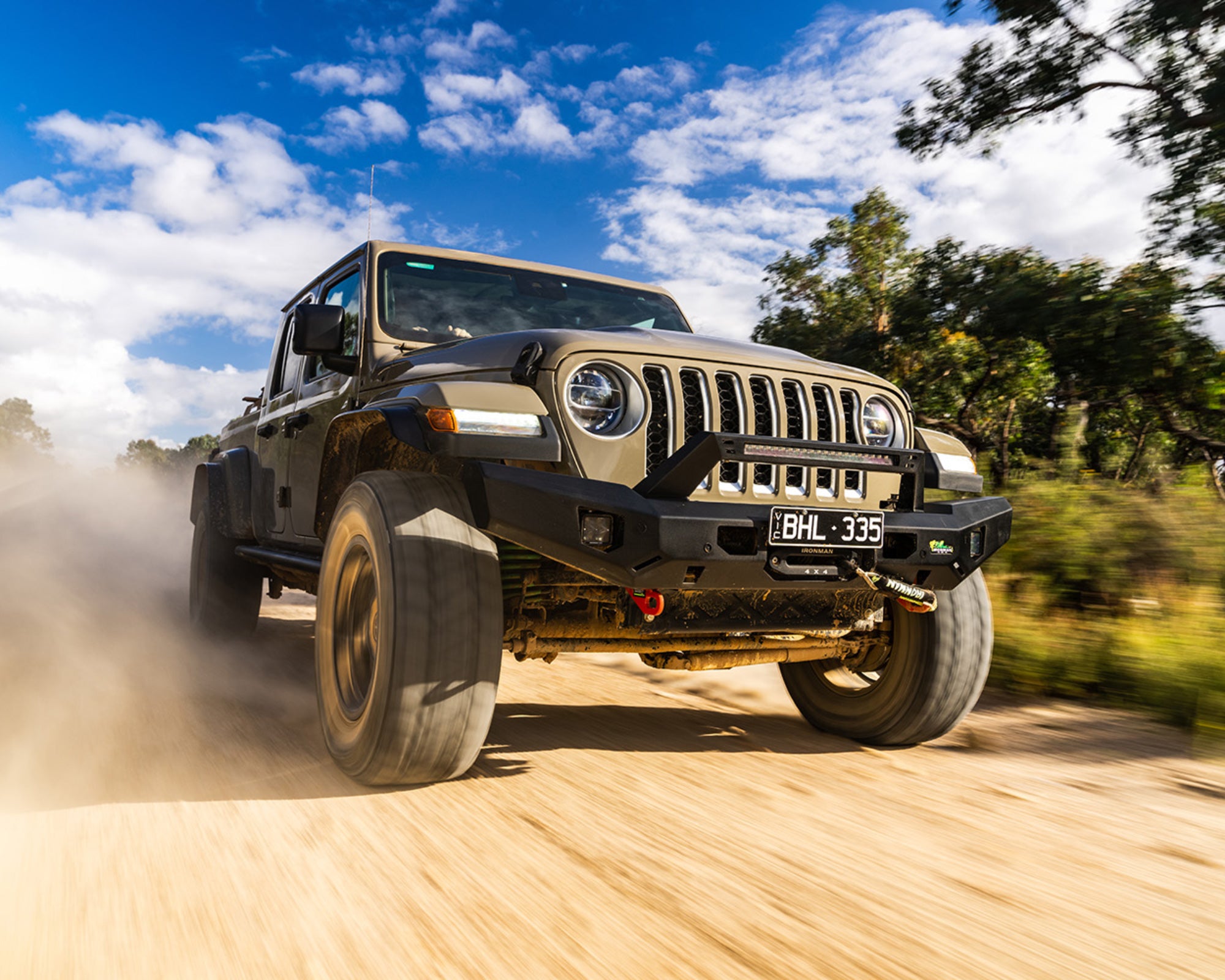 Raid Full Length Front Bumper Kit | Jeep Gladiator JT (2020+)