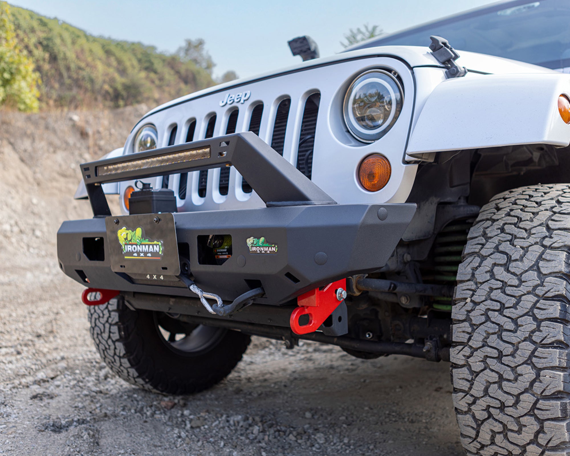 Raid Stubby Front Bumper Kit | Jeep Wrangler JK (2007-2017)