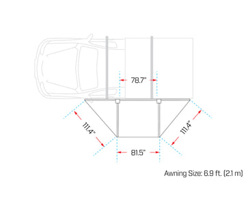 DeltaWing 180° Awning