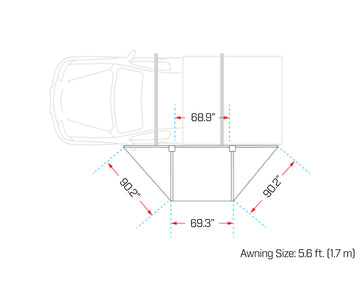 DeltaWing 180° Awning