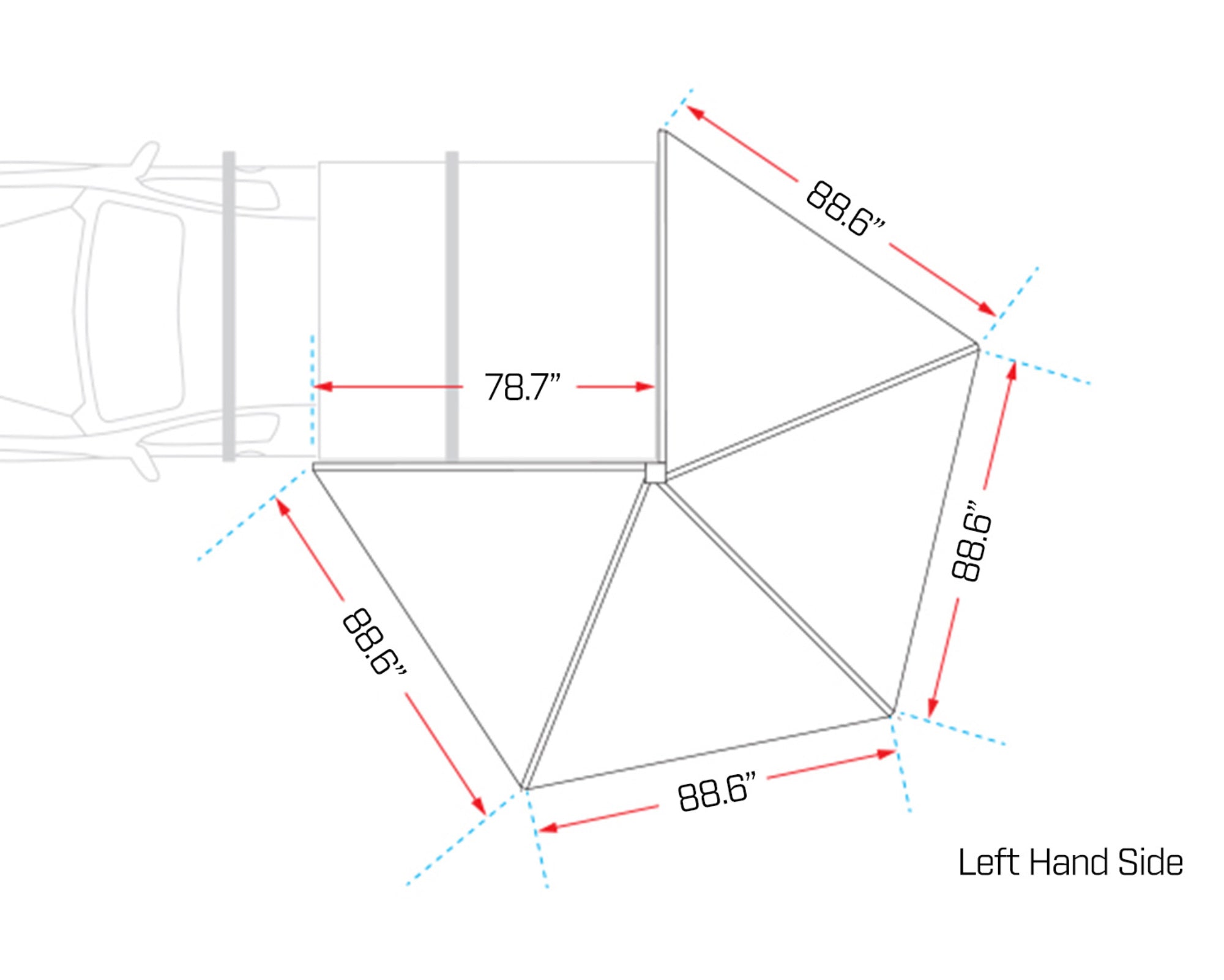 DeltaWing 270° Awning