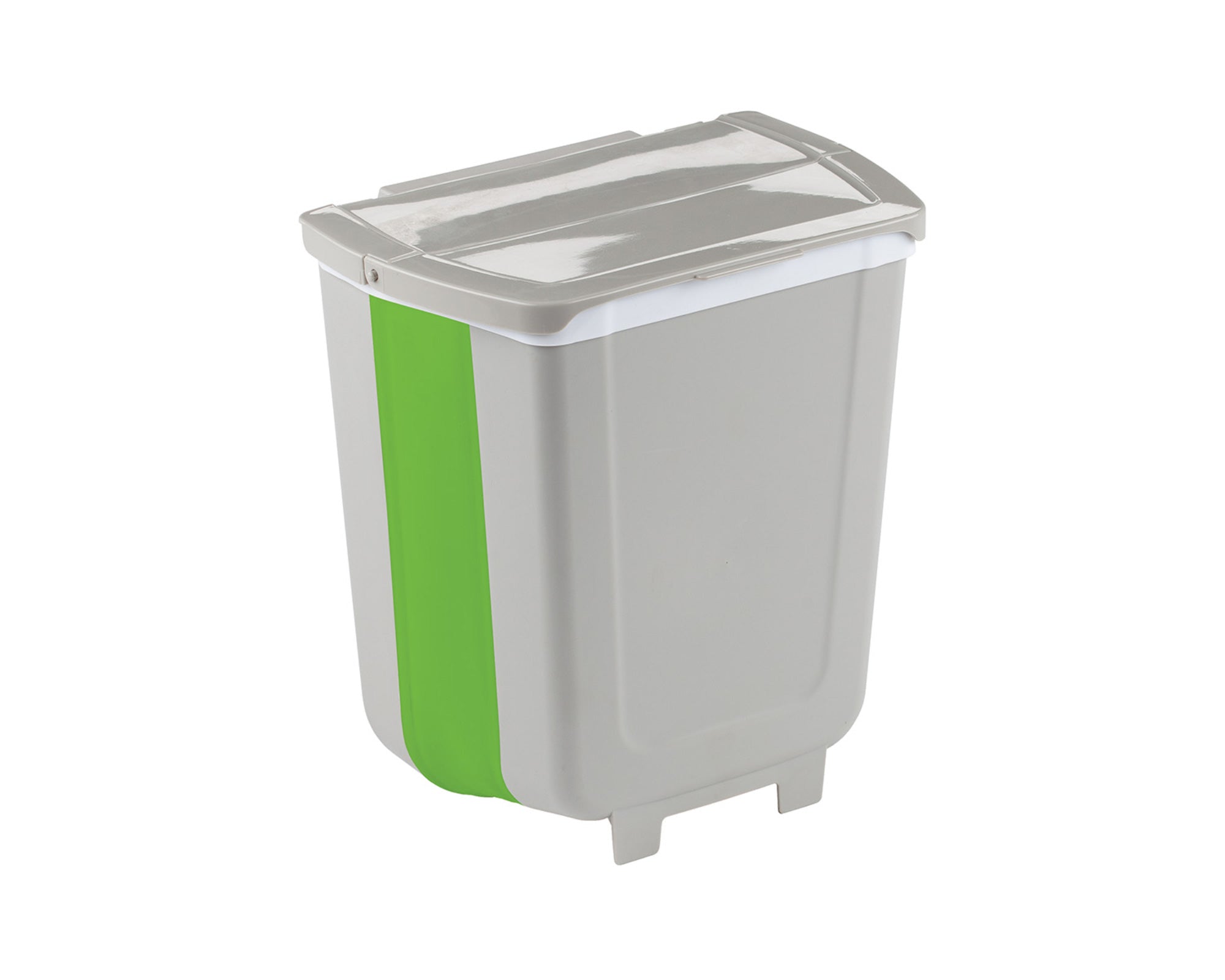 Collapsible Overland Trash Can with Lid - 8L