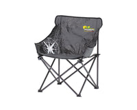 Mid Size Low Back Camp Chair - Black/Grey