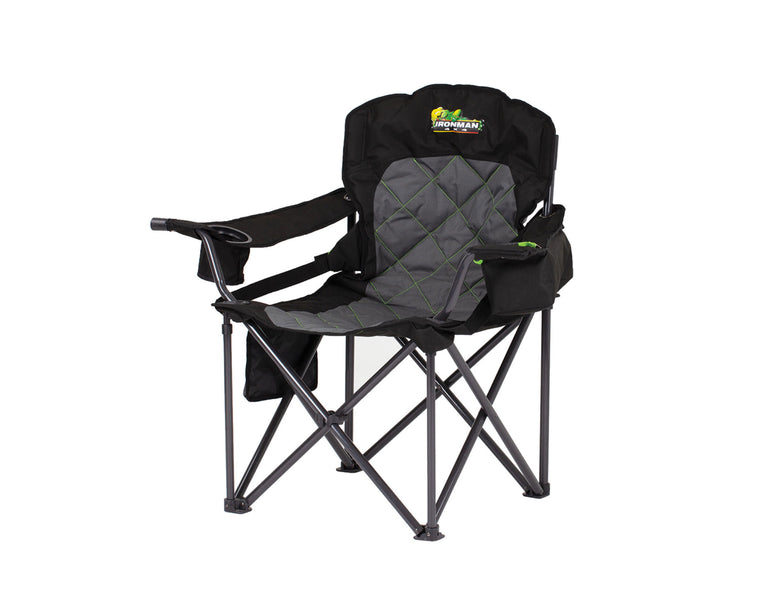 King Quad Camp Chair with Lumbar Support