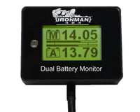 12V Dual Battery Monitor Display