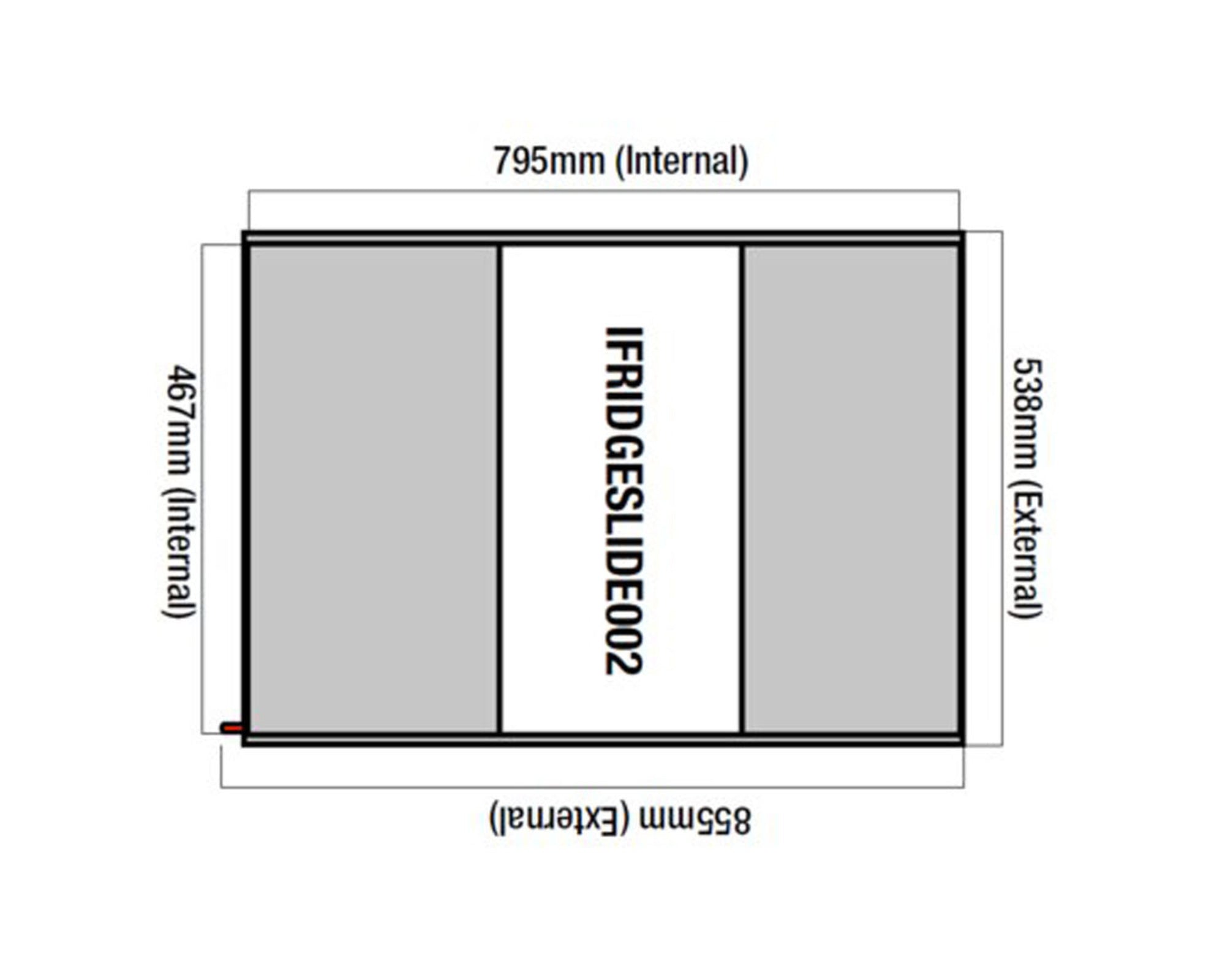 Fridge Slide 65L/74L Fridges