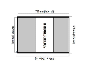 Fridge Slide 65L/74L Fridges