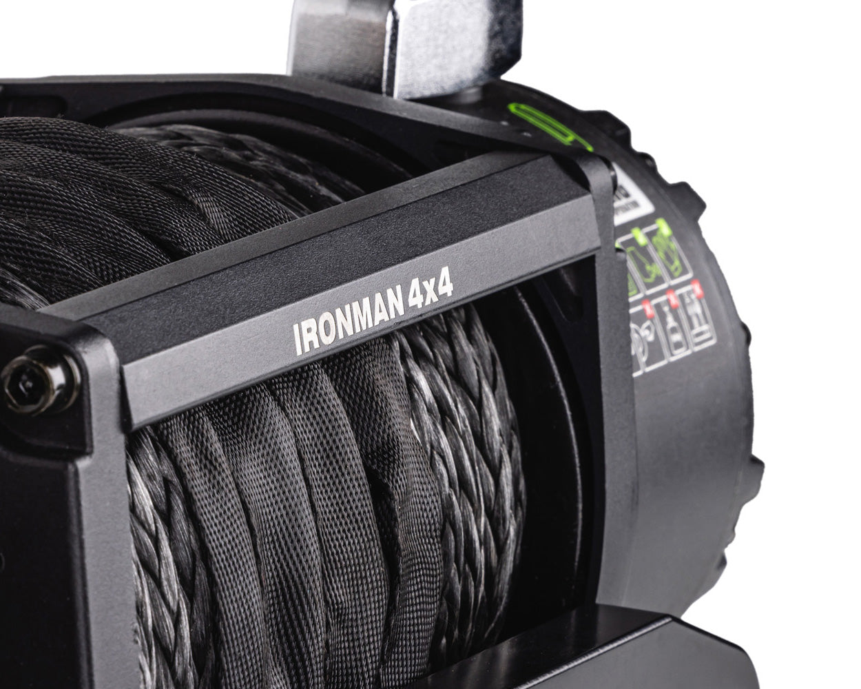 Frontier 12,000 lb Winch with Synthetic Rope