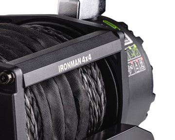 Frontier 9,500 lb Winch with Synthetic Rope