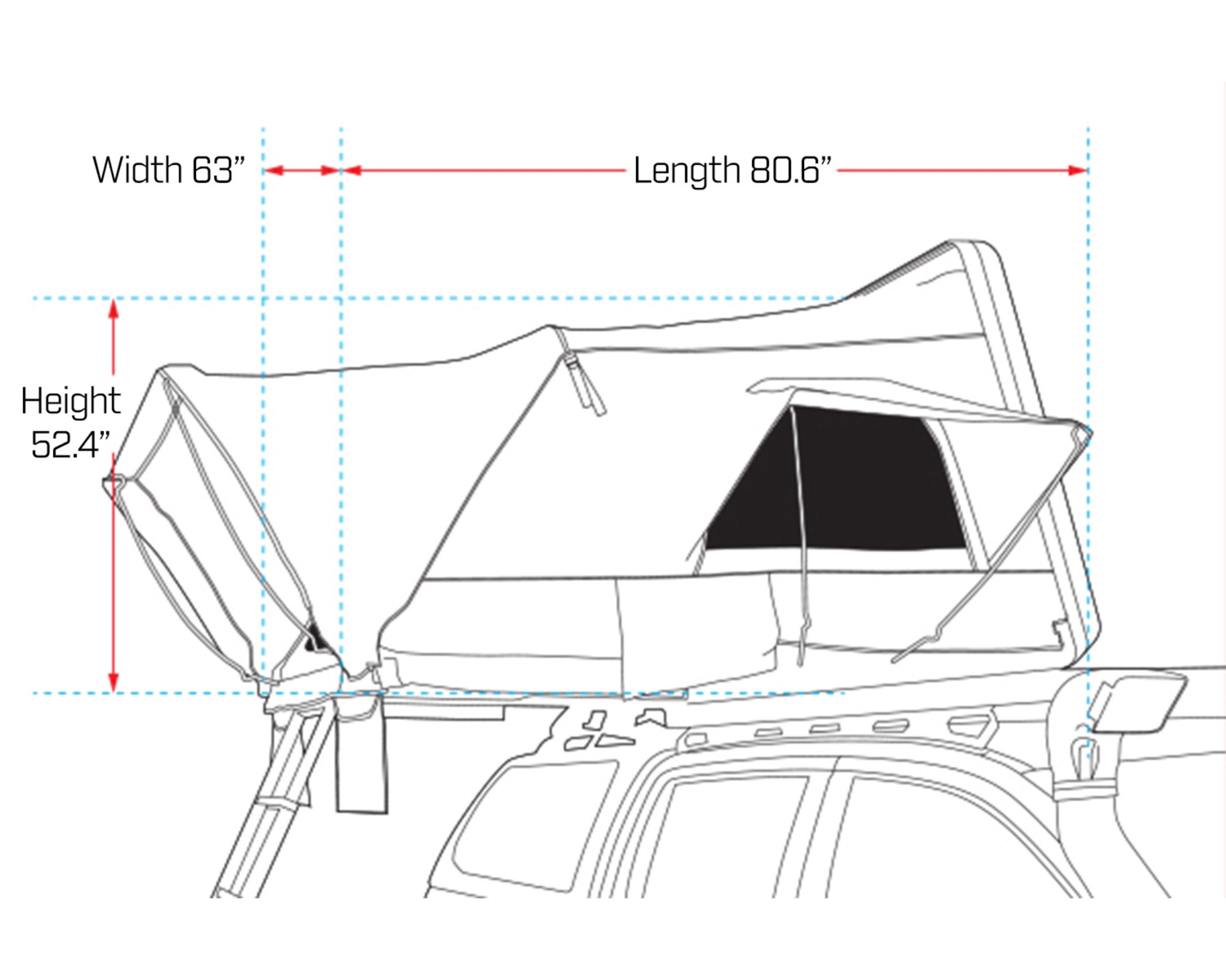 Ursa 1300 Rooftop Tent