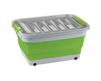 Collapsible Storage Tub with Lid - 30L