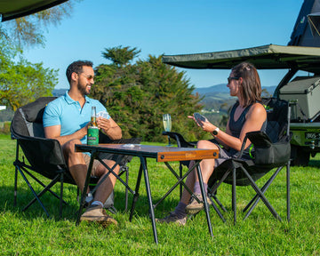 Quick Fold Aluminum Camp Table