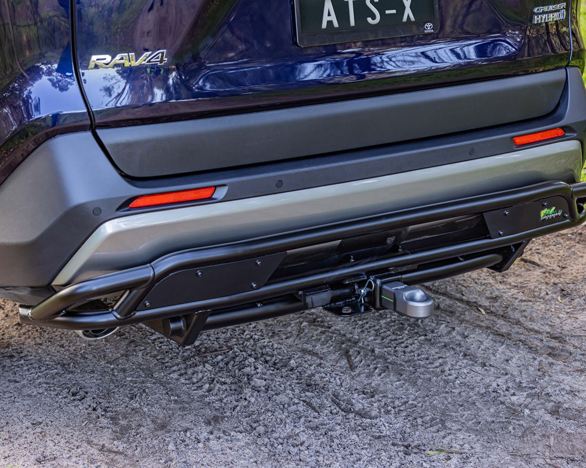 ATS Rear Bumper Guard with Hitch Receiver | Toyota RAV4 (2019+)