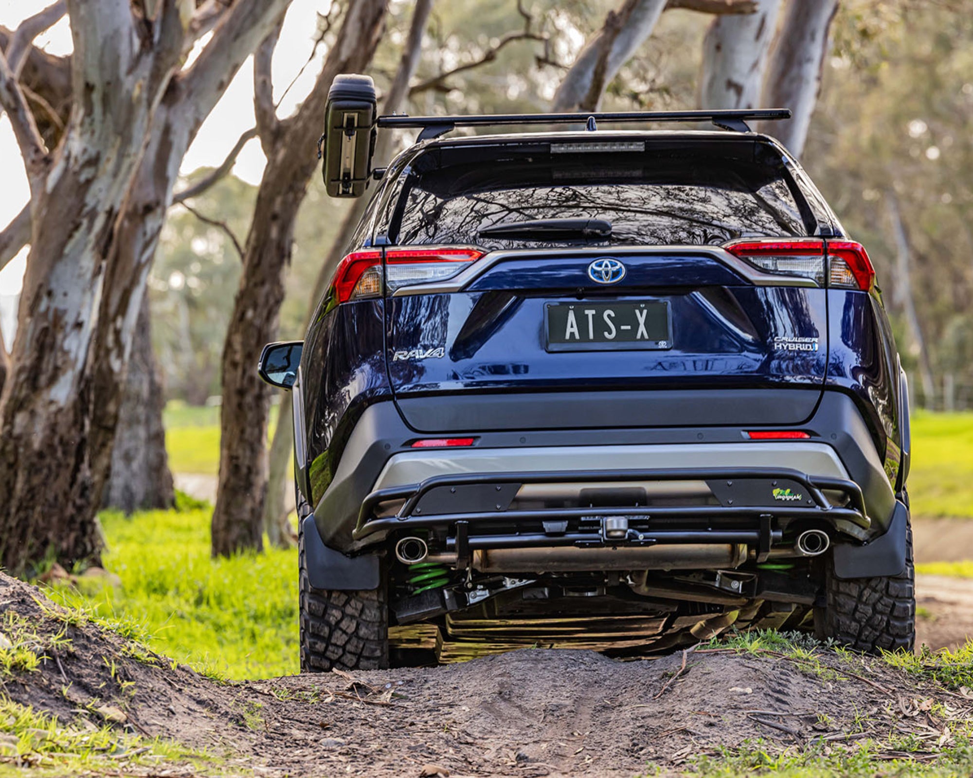 ATS Rear Bumper Guard with Hitch Receiver | Toyota RAV4 (2019+)