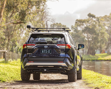 ATS Rear Bumper Guard with Hitch Receiver | Toyota RAV4 (2019+)