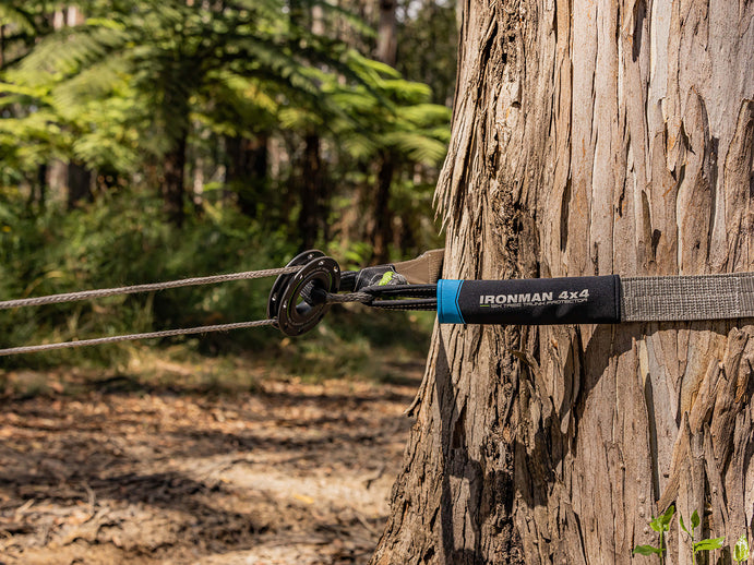 Recovery Equipment Category Tile Tree Strap Setup